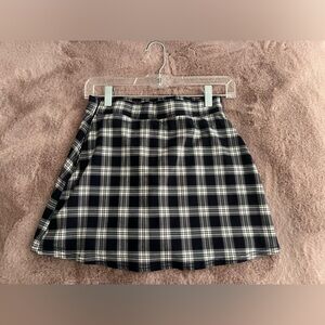 Hollister plaid skort